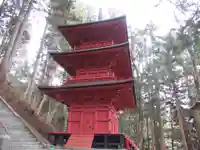 木幡山隠津島神社(二本松市)の塔