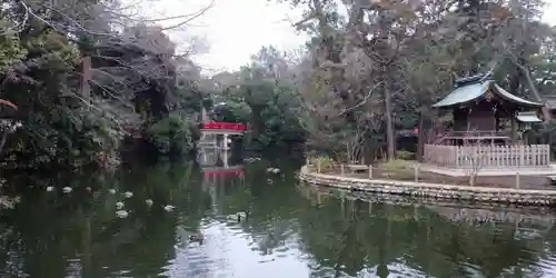 武蔵一宮氷川神社の庭園