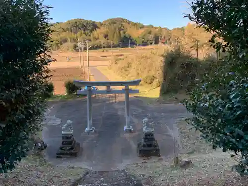 菅原神社の景色