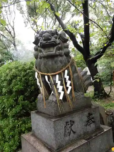 堀越神社の狛犬