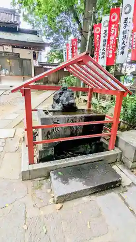 王子稲荷神社の手水