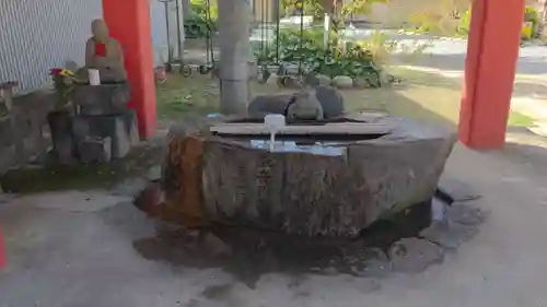 甚目寺の手水舎