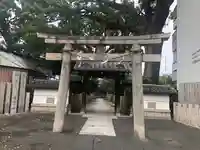 阿麻美許曽神社の鳥居