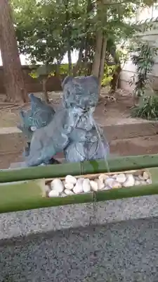 居木神社の手水舎