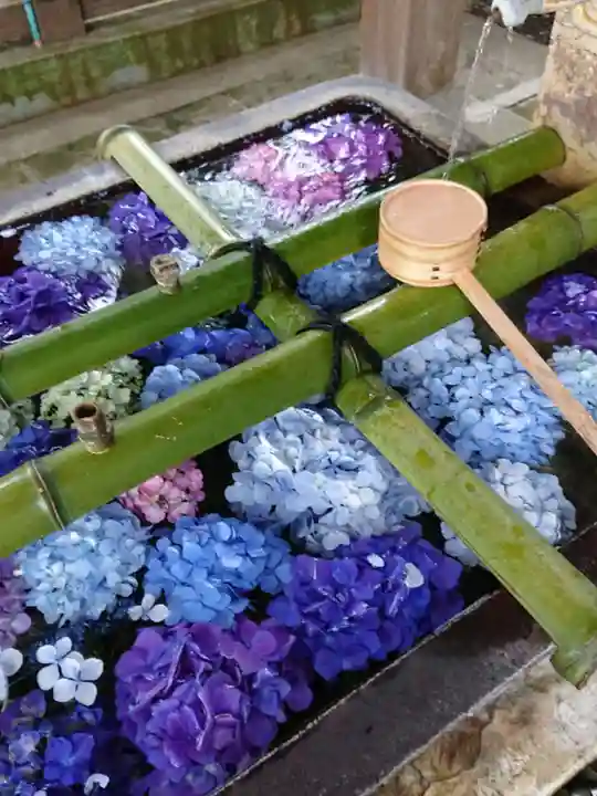 唐澤山神社の手水舎