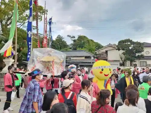 赤穂八幡宮のお祭り