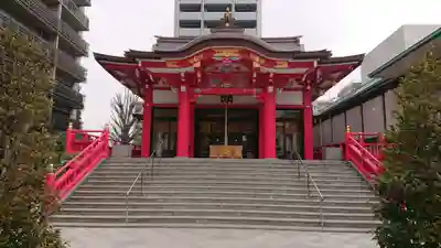 成子天神社の本殿・本堂