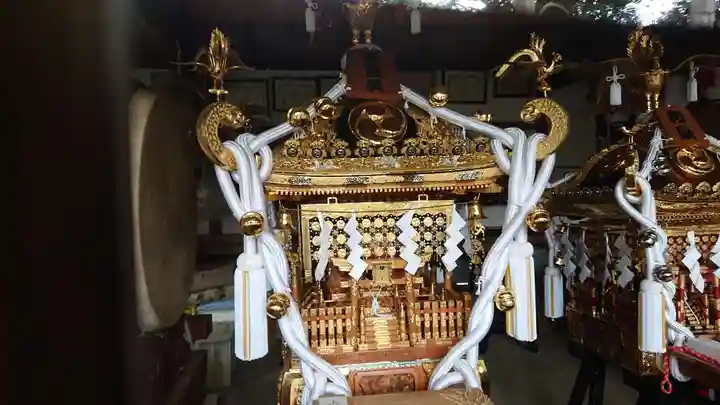 伊豆美神社のお祭り