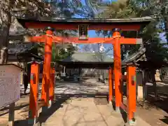 大谷場氷川神社の鳥居