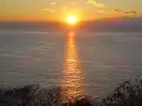 伊豆山神社の景色