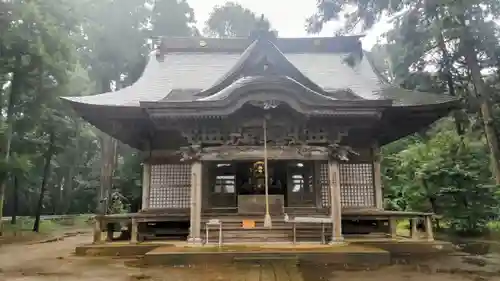 松山神社の本殿・本堂