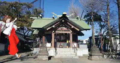 上小松天祖神社の本殿・本堂