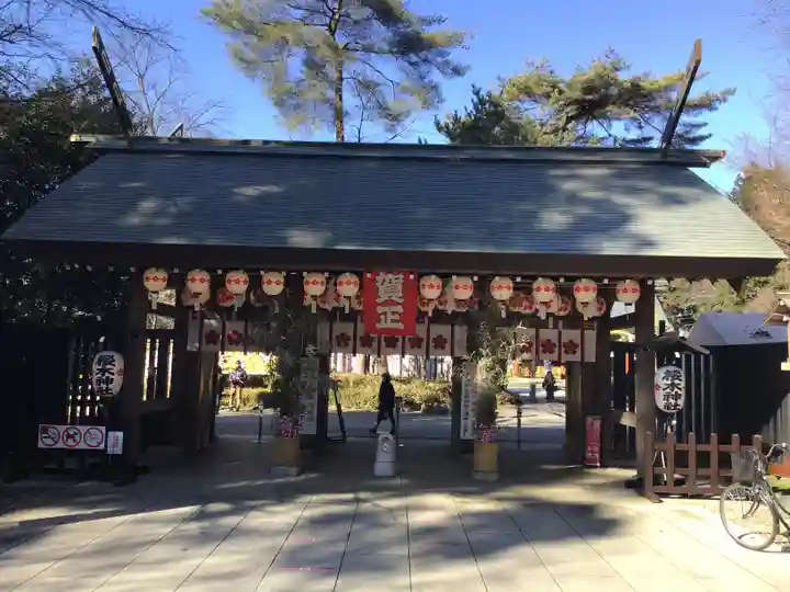 櫻木神社の山門・神門