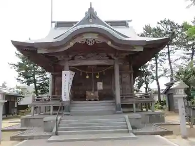 千里浜神社の本殿・本堂