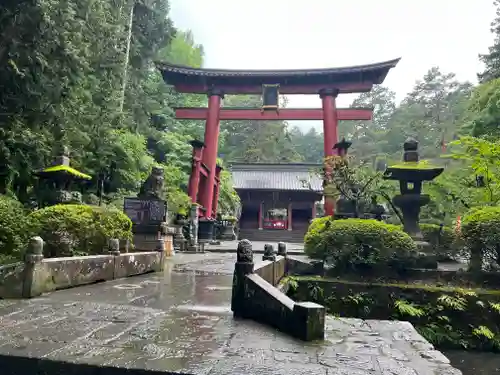 北口本宮冨士浅間神社の鳥居