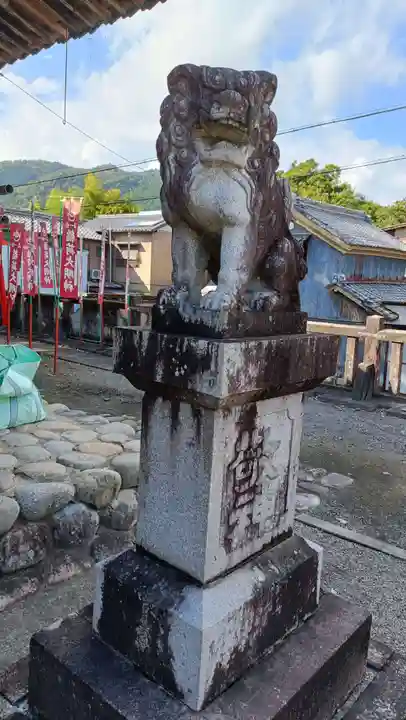 熊野神社(八百津)の狛犬