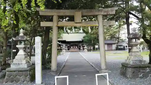 前島神社の鳥居