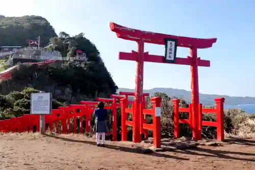 元乃隅神社の鳥居