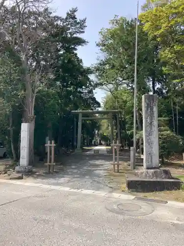 諏訪八幡神社の鳥居