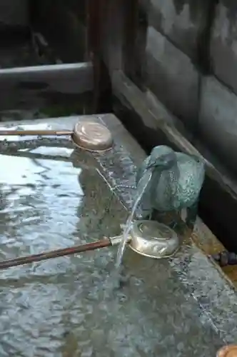 首途八幡宮の手水