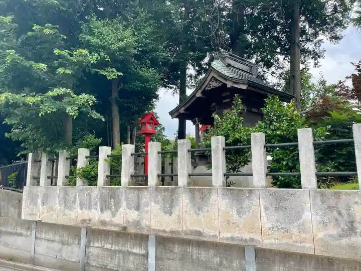 須黒稲荷神社の周辺