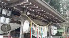 志賀理和氣神社の本殿