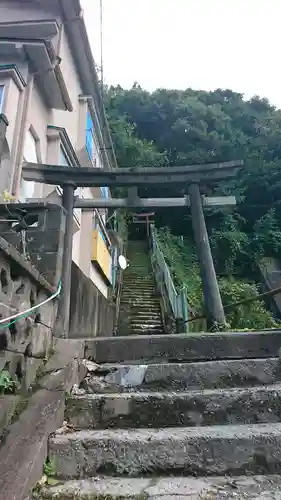 許登比良神社（金刀比羅神社）の鳥居