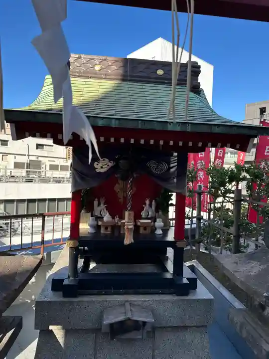 朝日稲荷神社の本殿・本堂