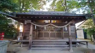 坂戸神社の本殿・本堂