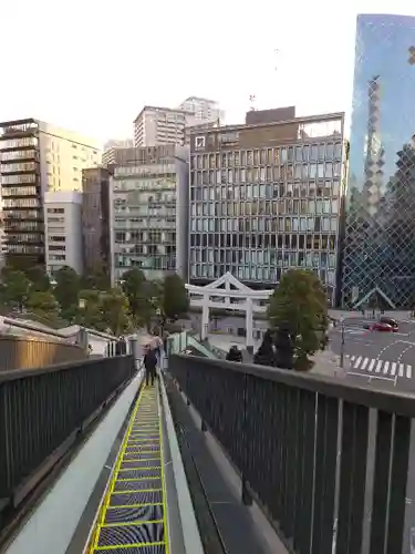 日枝神社の景色