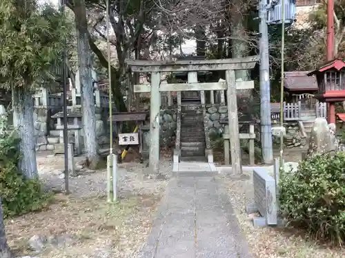 針綱神社の鳥居