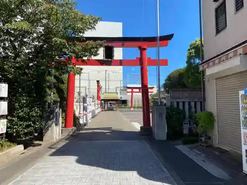 東京羽田 穴守稲荷神社の鳥居
