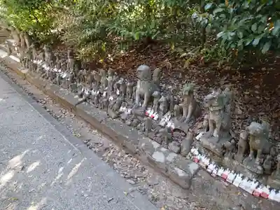 松江城山稲荷神社の狛犬