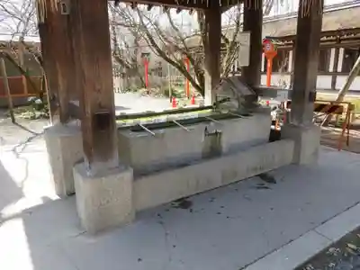 平野神社の手水舎