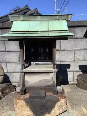 稲荷神社、他不明社　五郎丸初生地　山神の末社・摂社