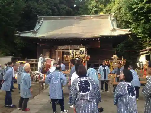 菅生神社のお祭り