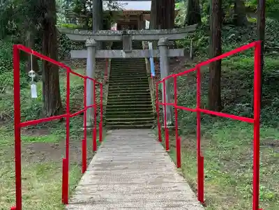 大宮温泉神社の鳥居
