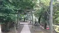 渋谷氷川神社の鳥居