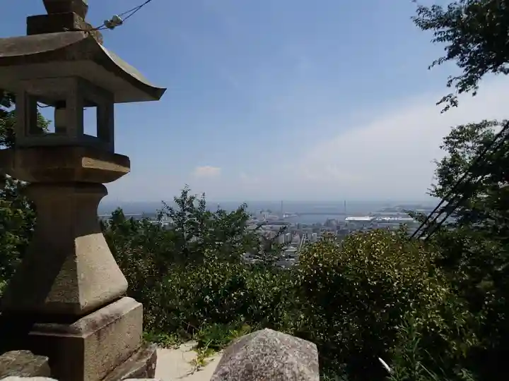 保久良神社の景色
