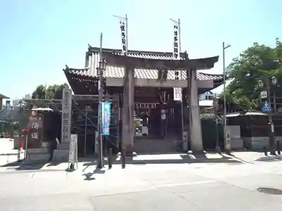櫛田神社の鳥居