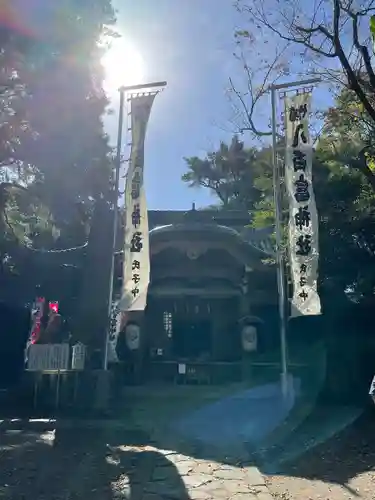 八百富神社の本殿・本堂