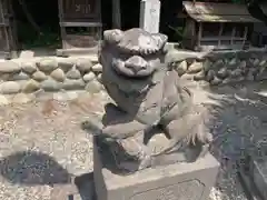 東海市熊野神社の狛犬