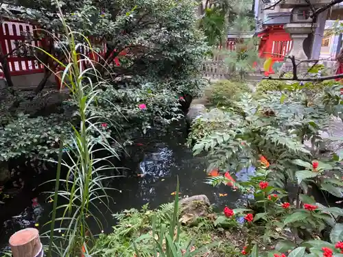 水鏡天満宮の庭園