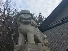 稲毛浅間神社の狛犬