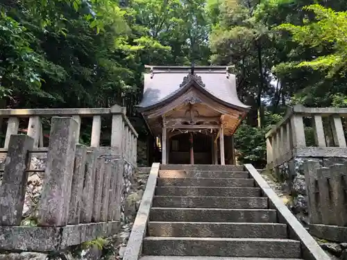 阿奈志神社の本殿・本堂