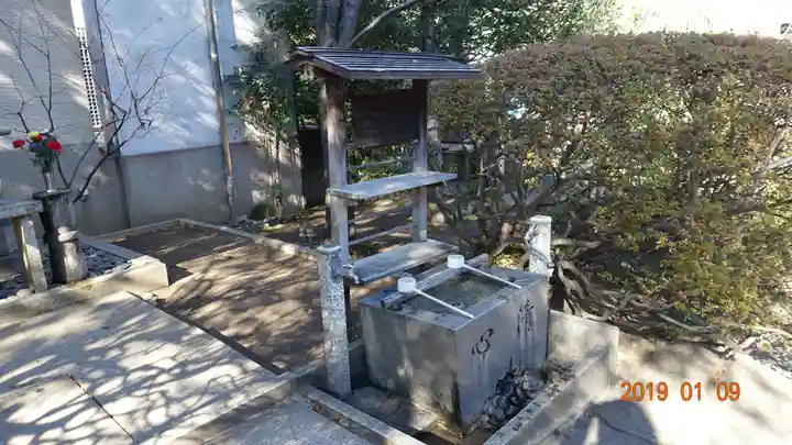 天王寺の手水舎