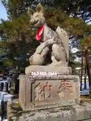 竹駒神社の狛犬