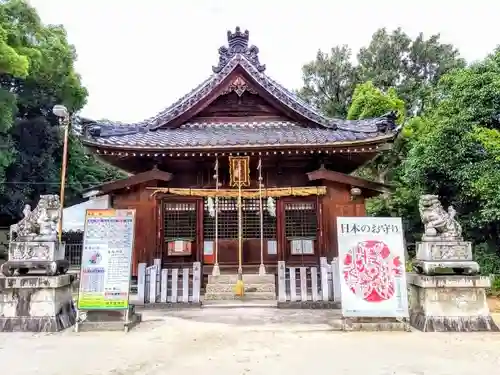 伊久智神社の本殿・本堂