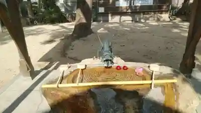 甲子園八幡神社の手水舎