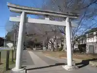 足立神社の鳥居
